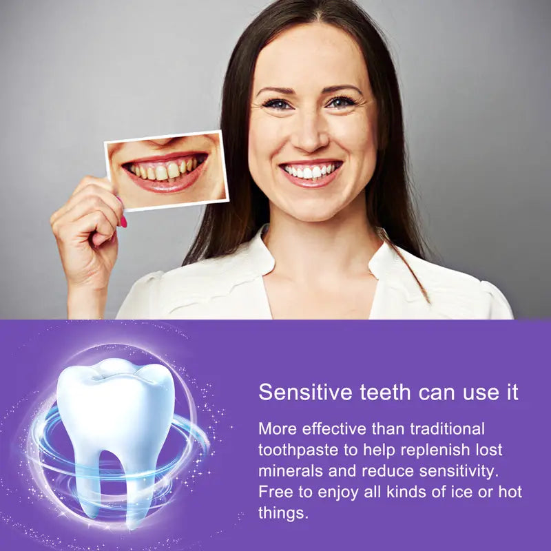 Tooth Whitening Toothpaste for Stain Removal and Brightening