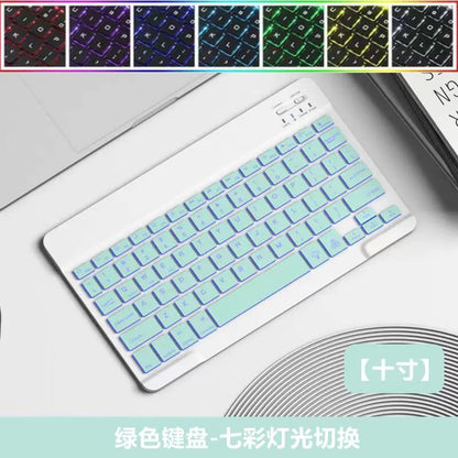 Wireless Bluetooth Backlit Keyboard & Mouse for iPad
