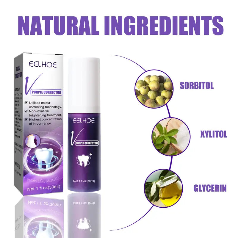 Tooth Whitening Toothpaste for Stain Removal and Brightening